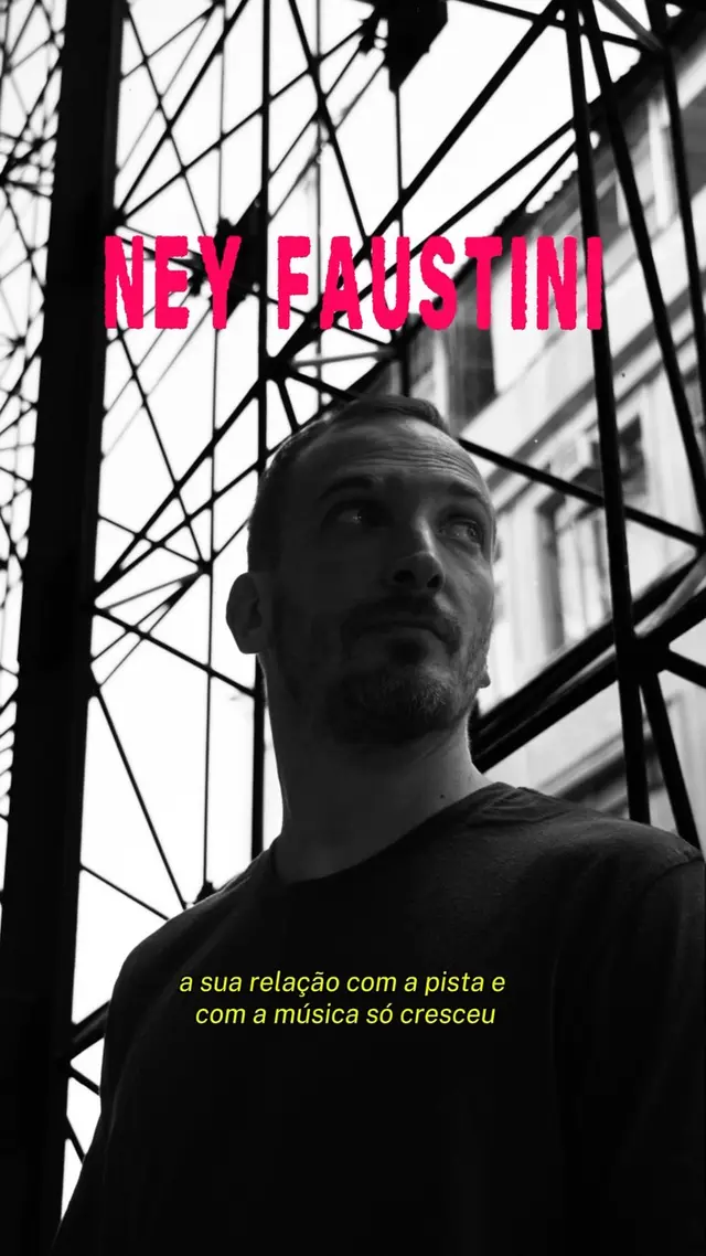Flyer de Ney Faustini