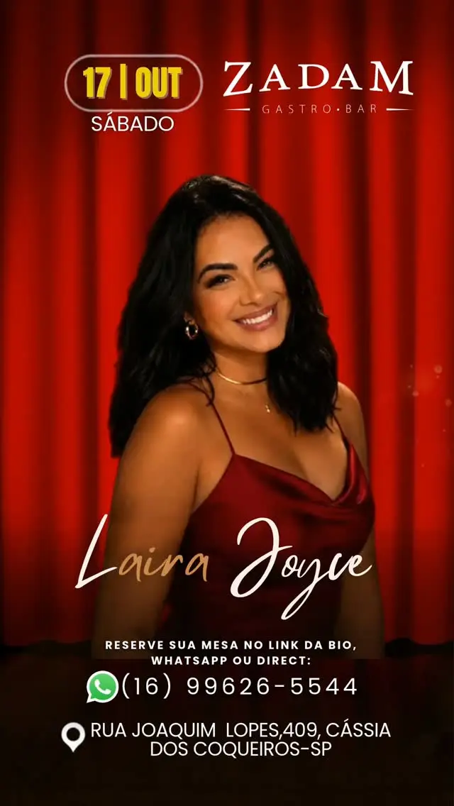 Flyer de Laira Joyce
