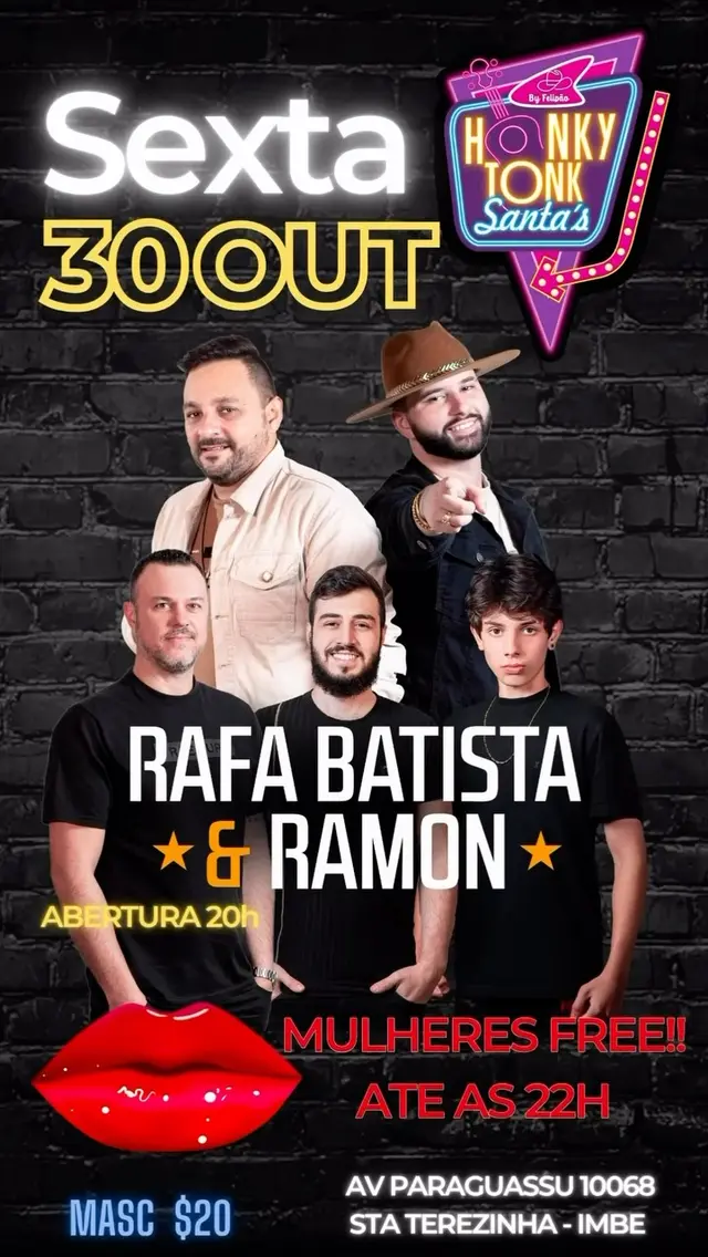 Flyer de RAFA BATISTA & RAMON
