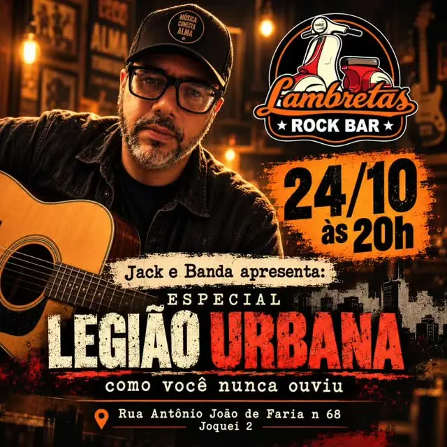 Flyer de Jack & Banda