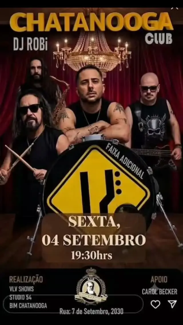 Flyer de DJ Robi, Faixa Adicional e Chatanooga