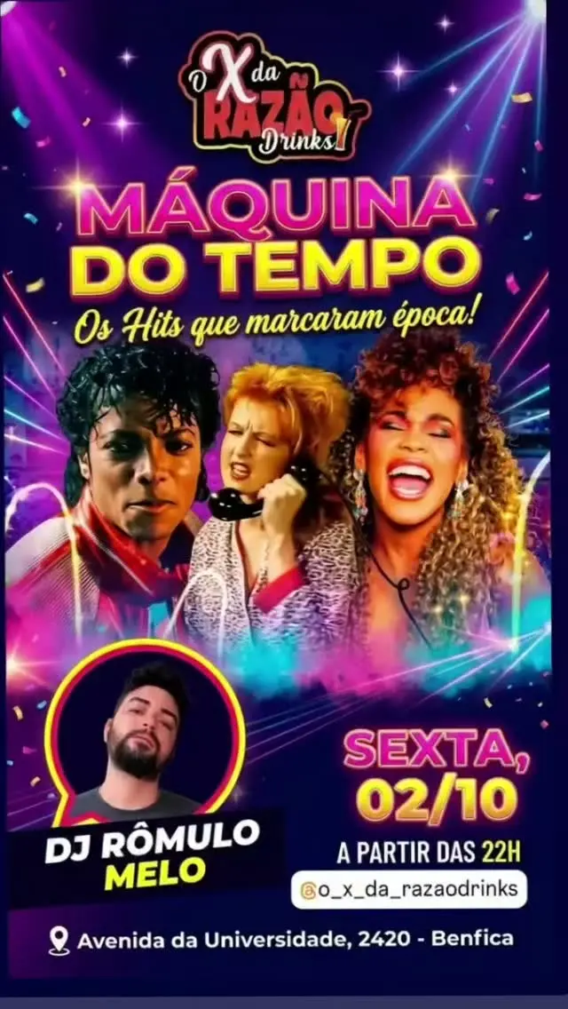Flyer de DJ Rômulo Melo