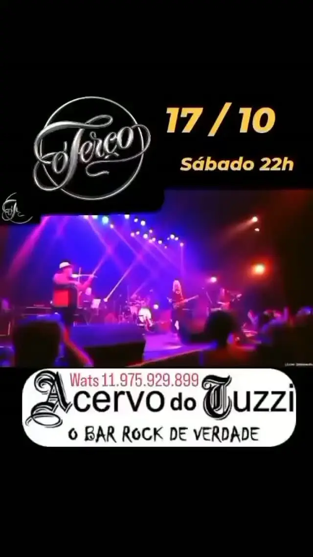 Flyer de Ferco e O Ferco