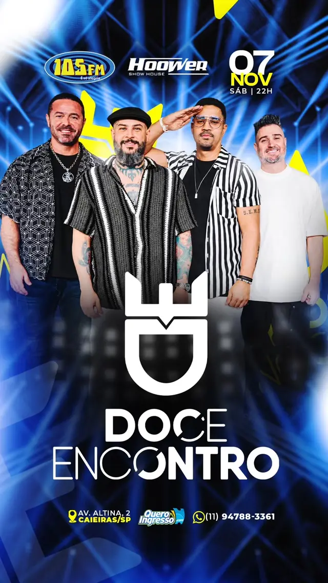 Flyer de Doce Encontro