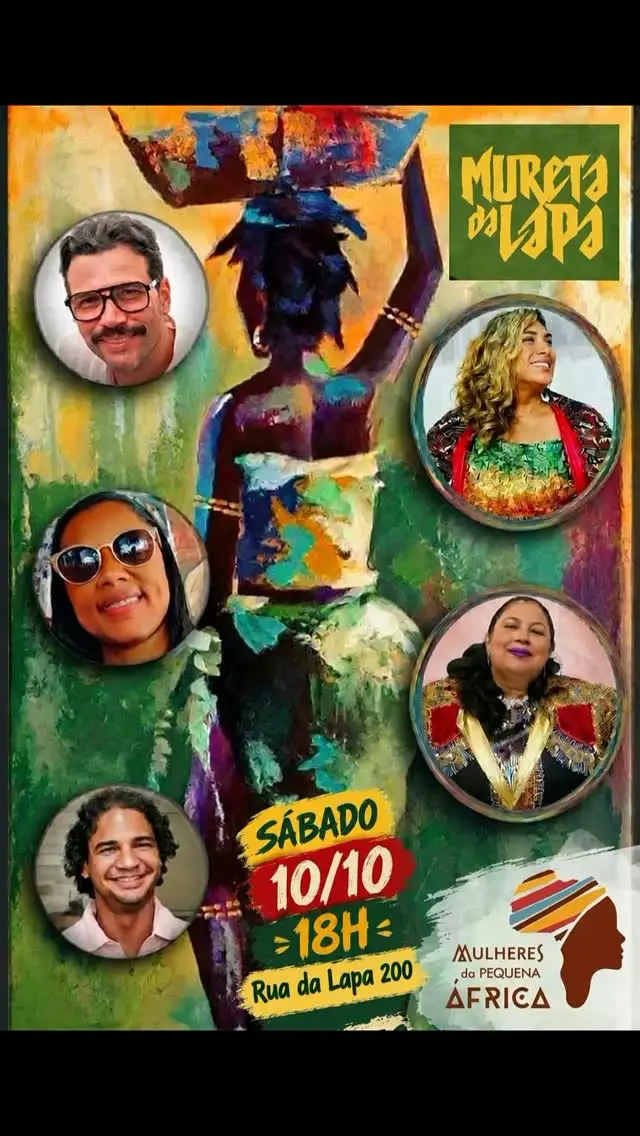 Flyer de Mulheres da Pequena África