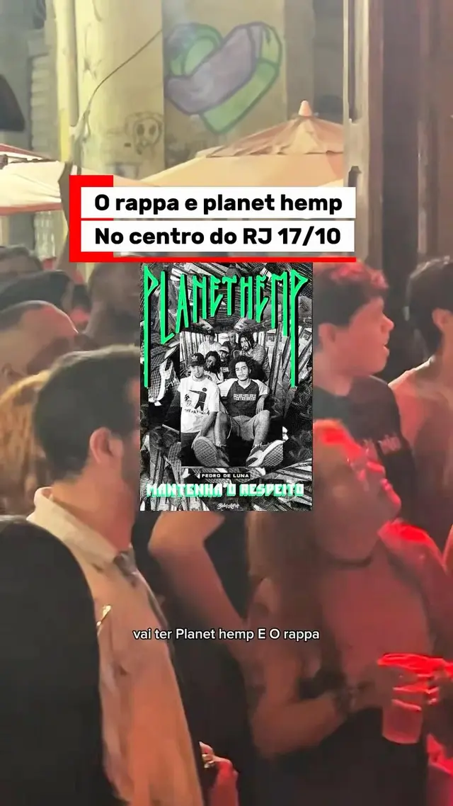 Flyer de Hempa Oficial, Banda Assalto e Pelluzzo Lucas