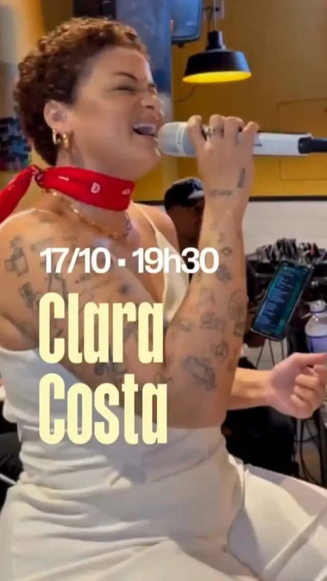 Flyer de Sôu Clara Costa