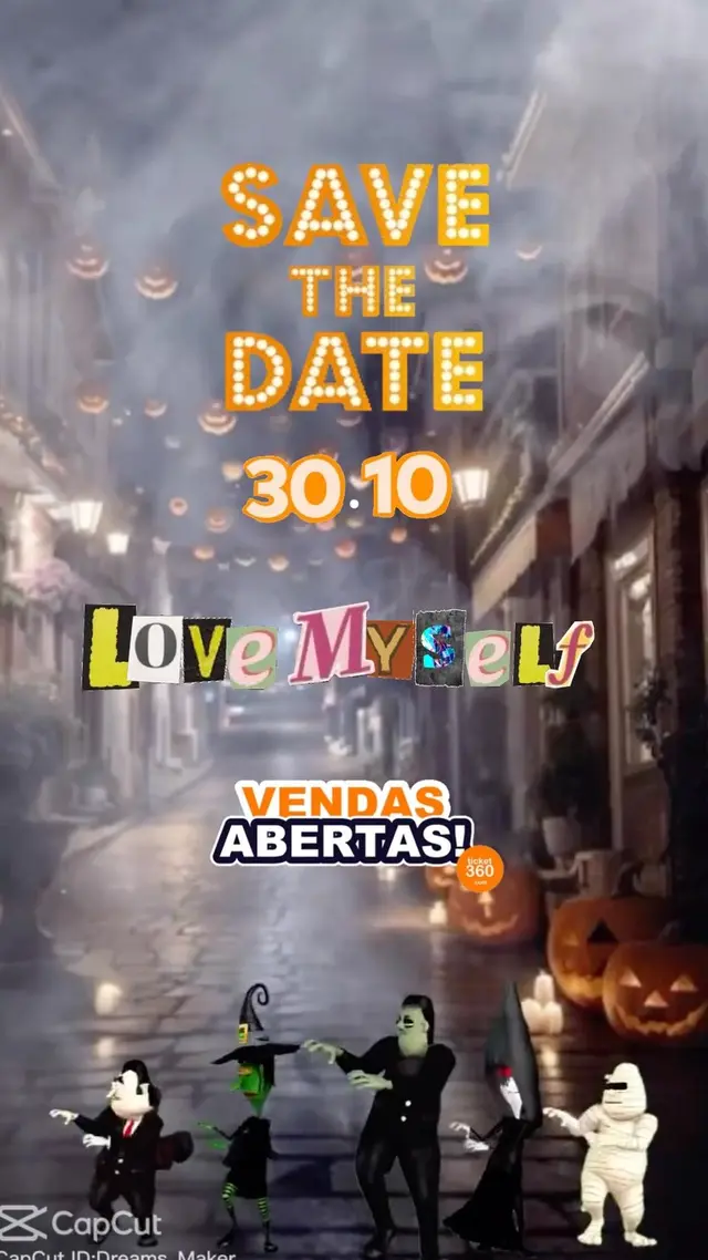 Flyer de Banda Love Myself