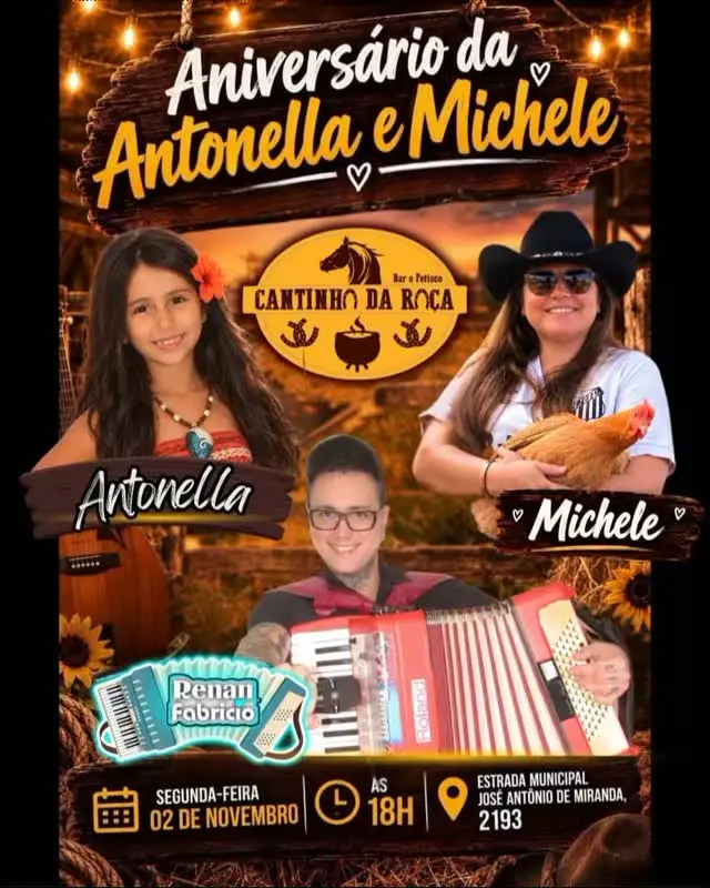 Flyer de Renan Fabricio