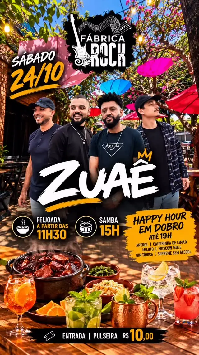 Flyer de Zuaê