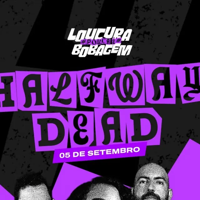 Flyer de Halfway Dead, Hazamat e Jamal Paraíba