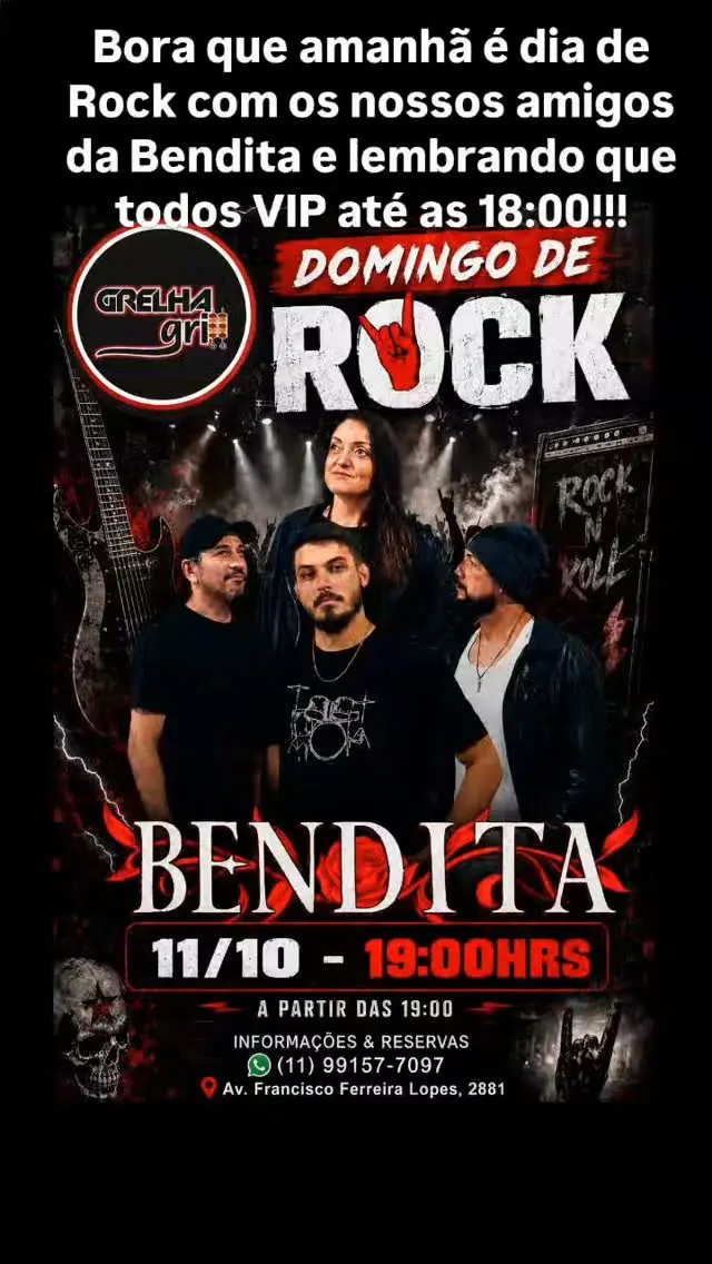 Flyer de Bendita