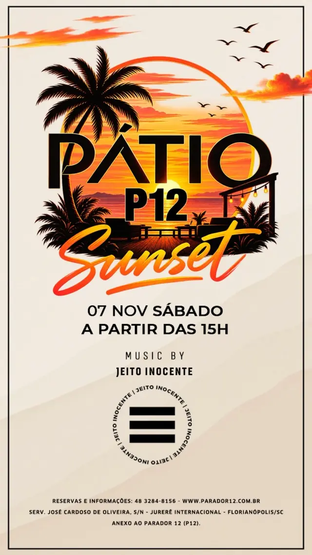 Flyer de Jeito Inocente