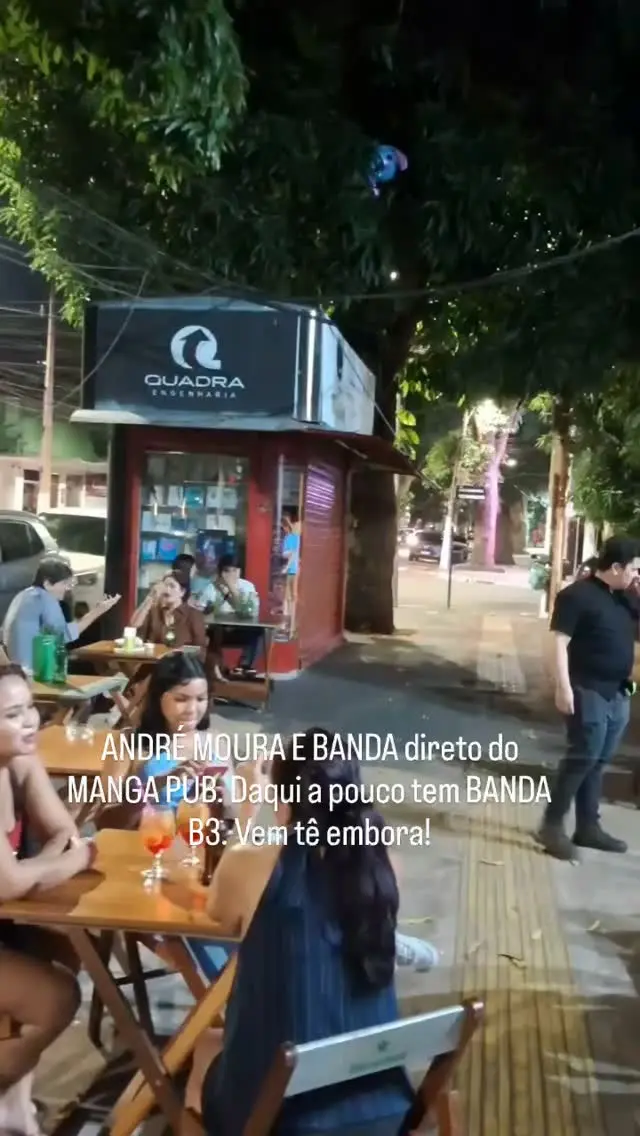 Flyer de Banda B3 e André Moura