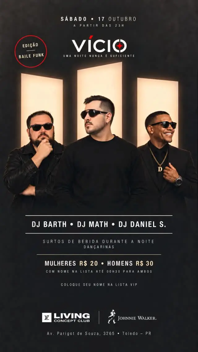 Flyer de Math, Barth e Daniel S