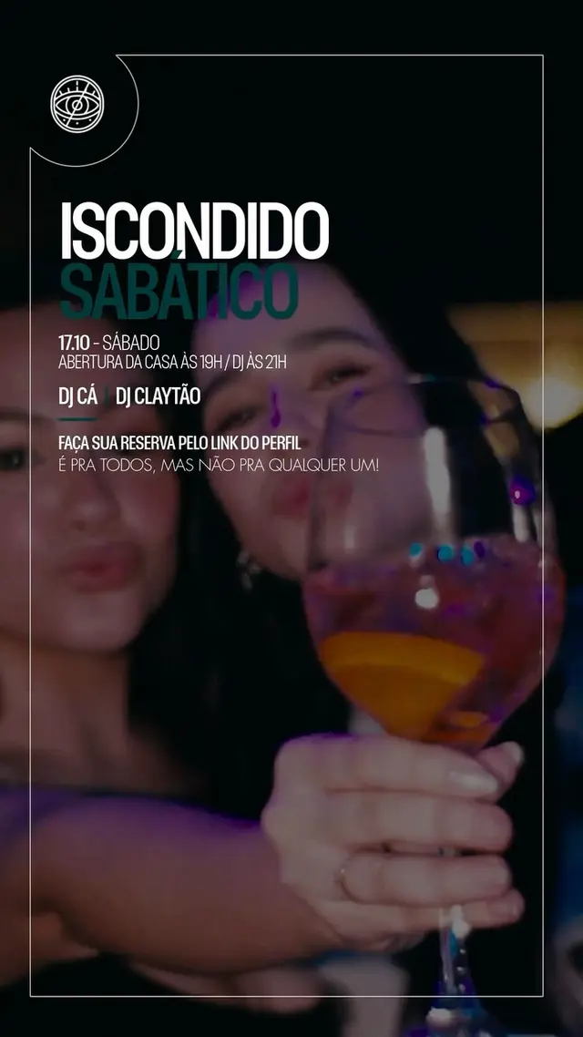 Flyer de Dj Claytão e DJ CÁ