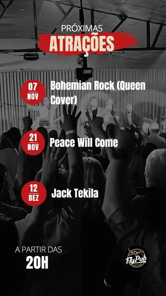 Flyer de Bohemian Rock