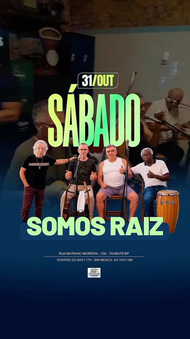 Flyer de Somos Raiz