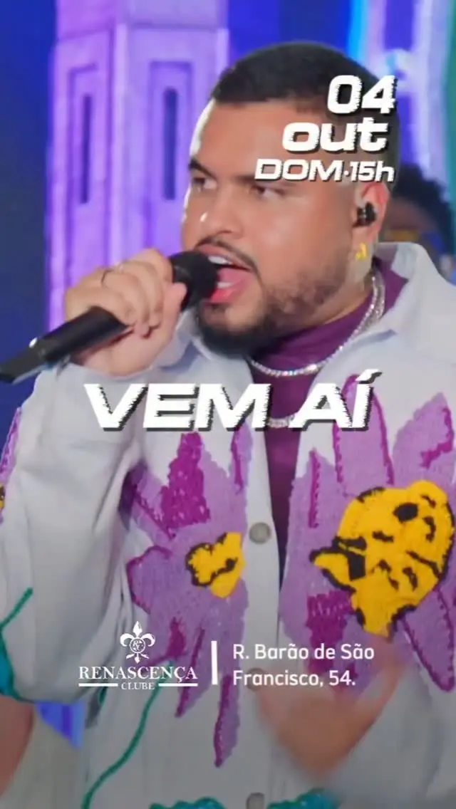 Flyer de Yan Cambiucci, Landim e Aparadeira