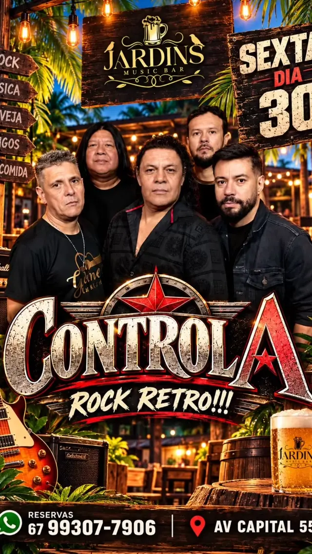 Flyer de Banda Control A