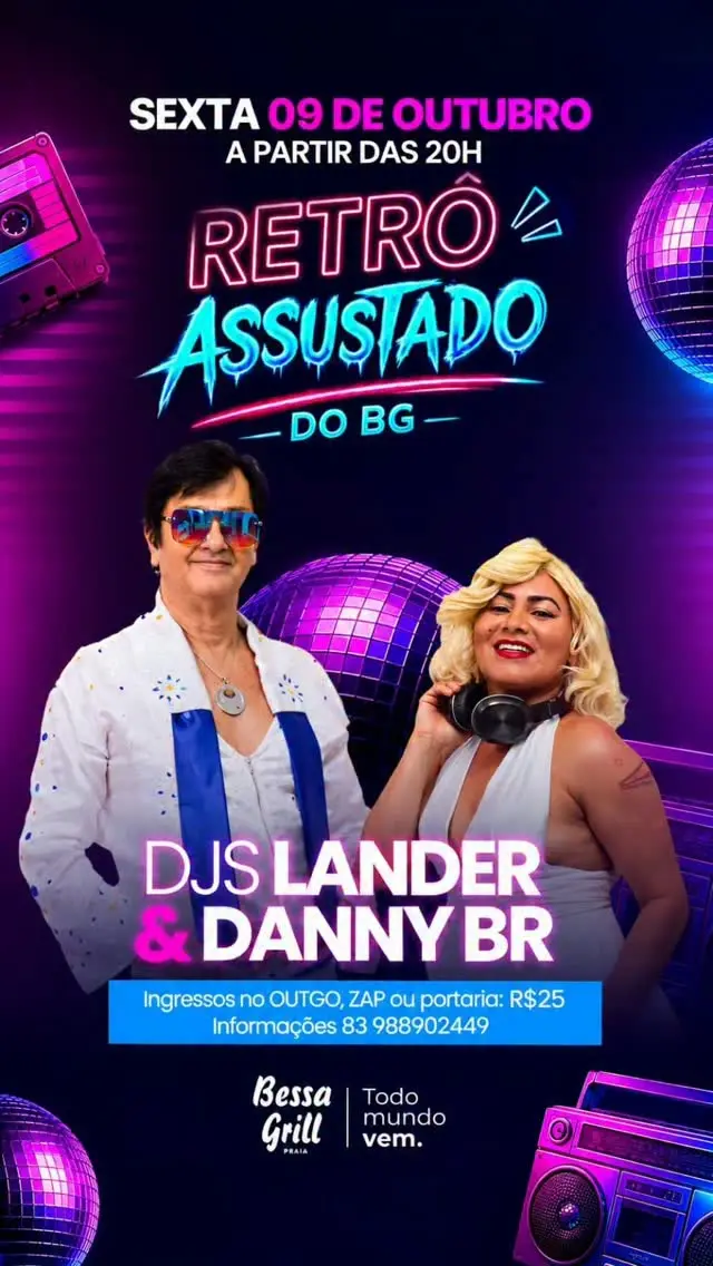 Flyer de Lander & Danny BR