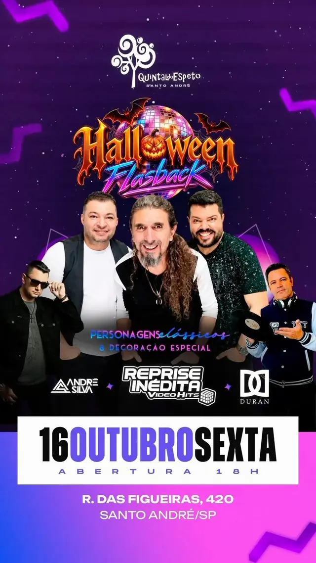 Flyer de André Silva e Durante Disco