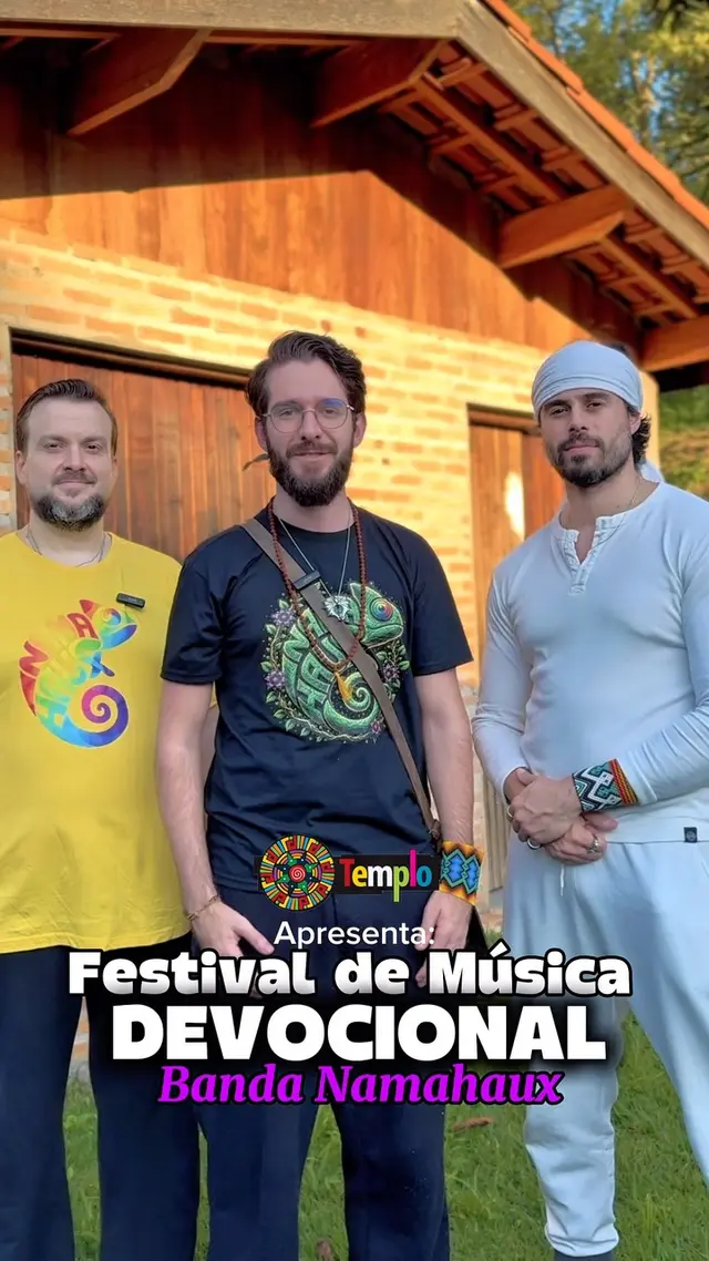 Flyer de Vanda Namahaux, Rica Silva e Teco Martins