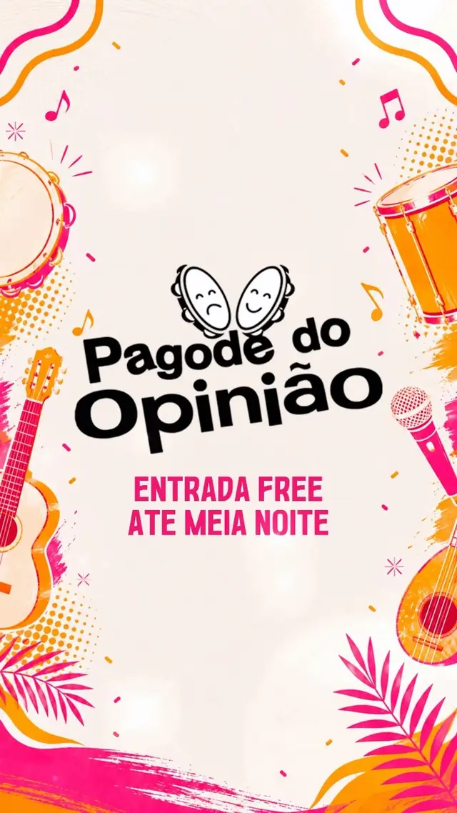 Flyer de Pagode do Zico e DJ Barbosa