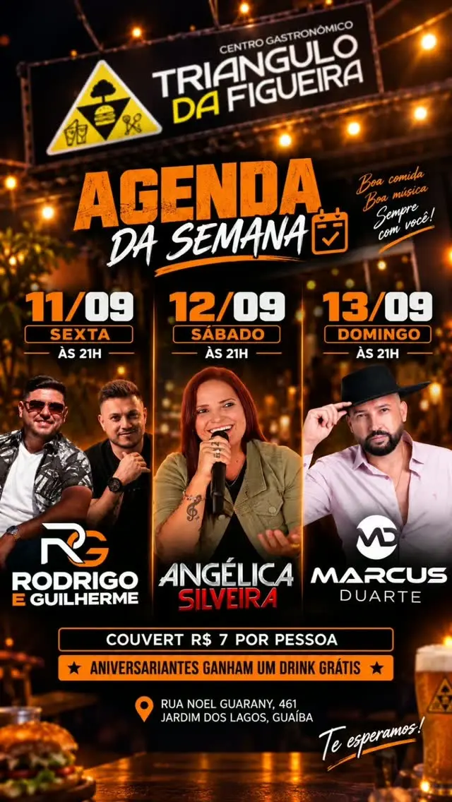 Flyer de Marcus Duarte