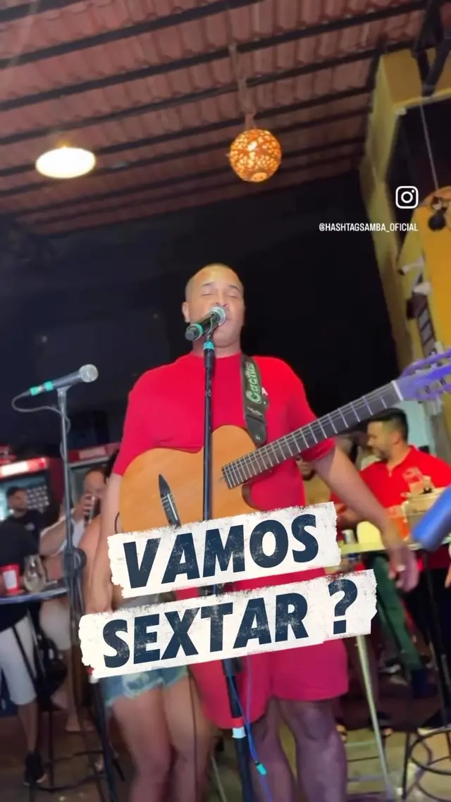 Flyer de Huggo Tavares e Pagode do Hashtag