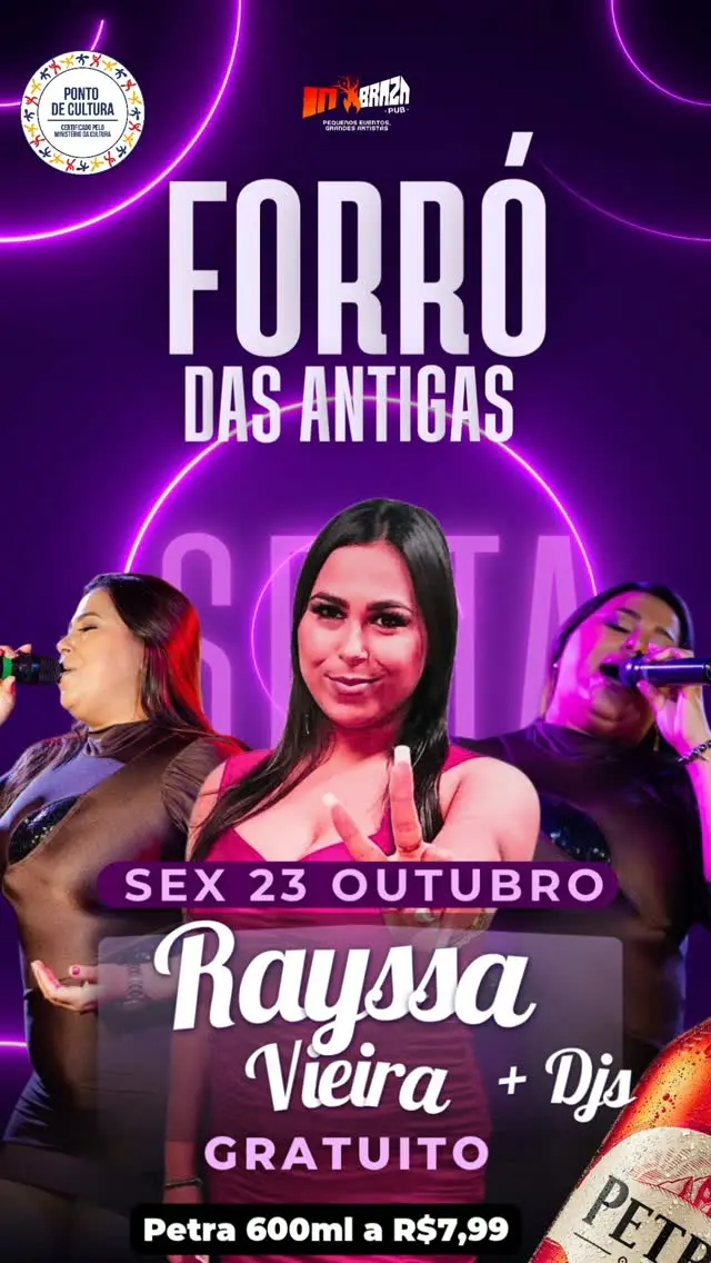 Flyer de Rayssa Vieira