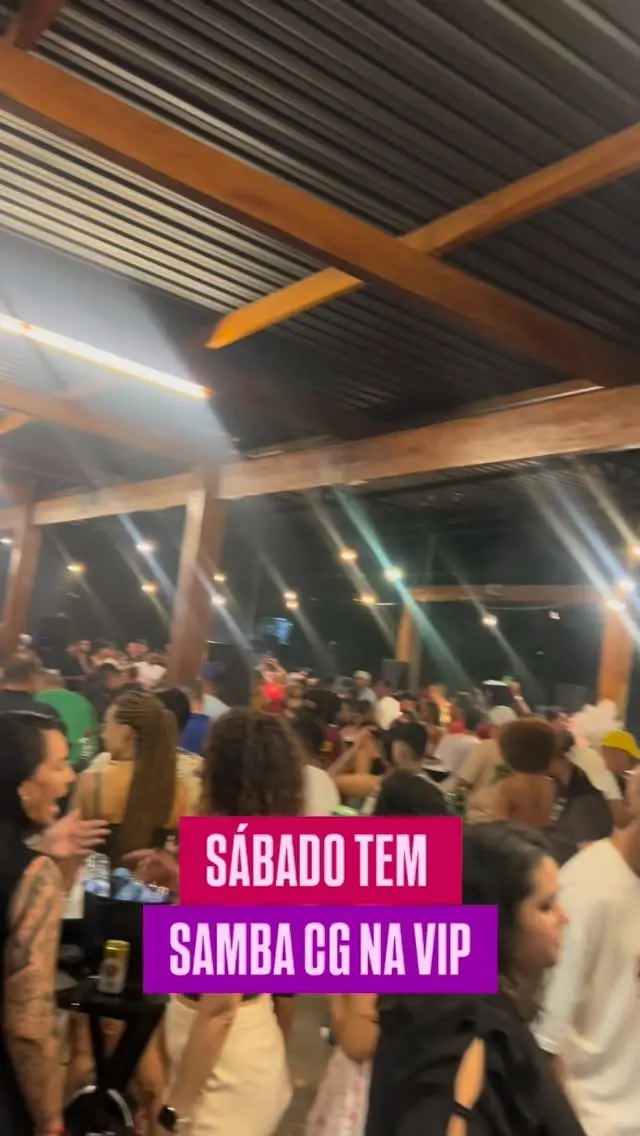 Flyer de Samba Campo Grande