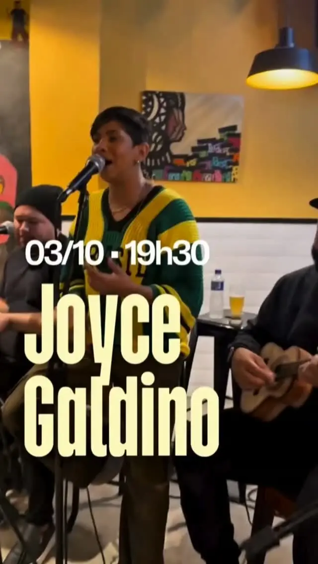 Flyer de Joyce Galldino