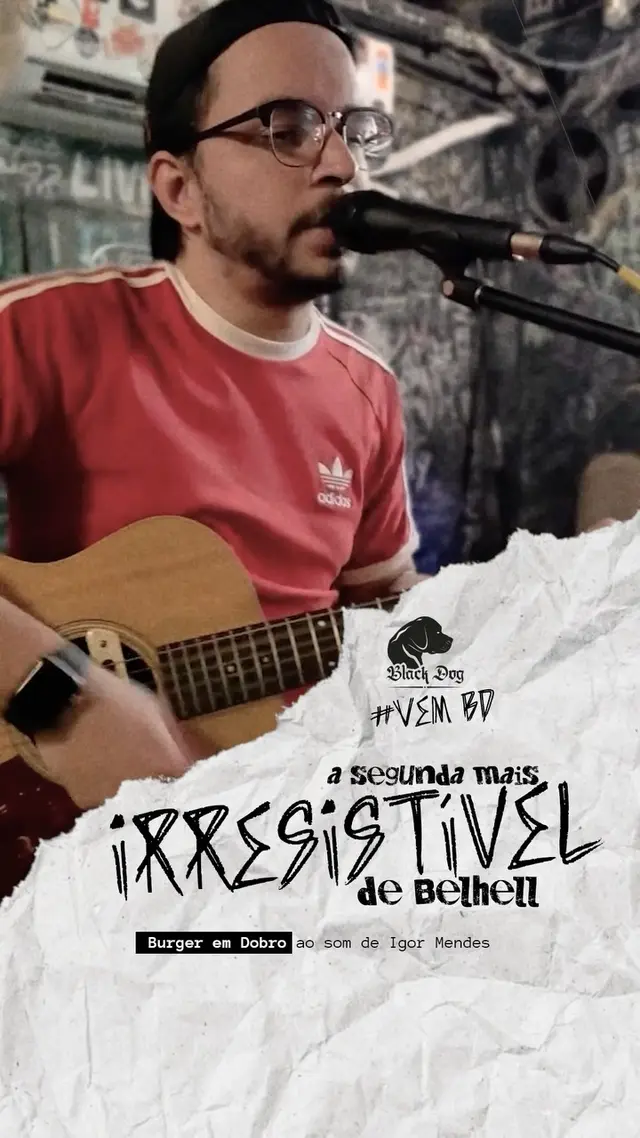 Flyer de Igor Mendes