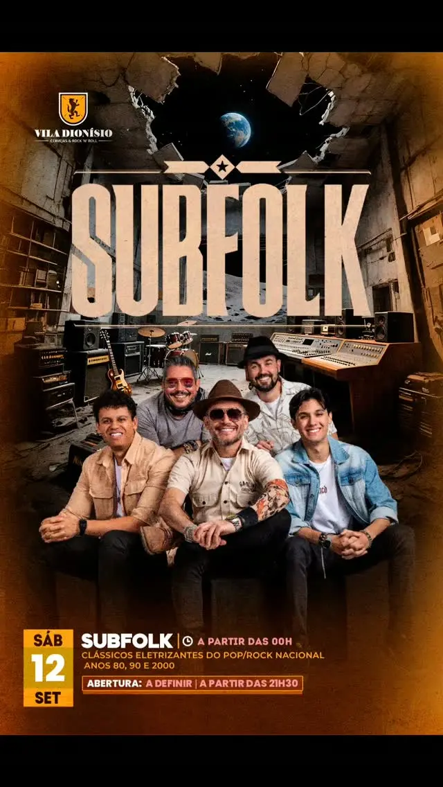 Flyer de Banda SubFolk