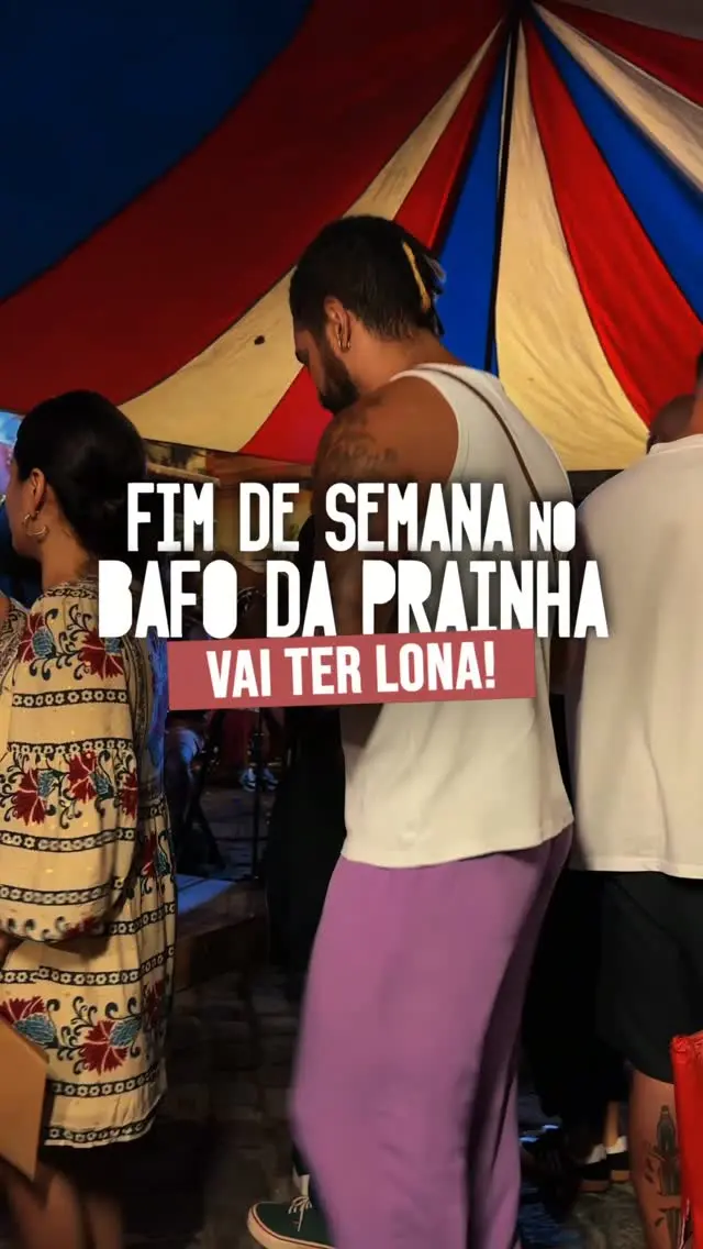 Flyer de Pagode do Bafo