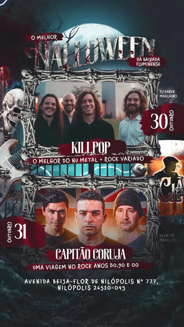 Flyer de Killpop
