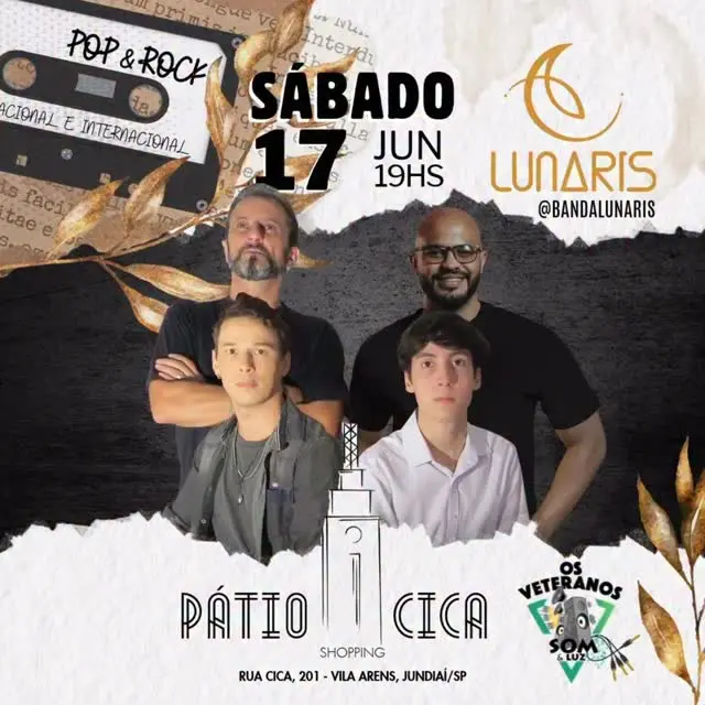 Flyer de Banda Lunaris