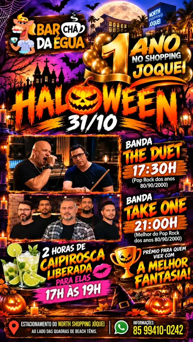 Flyer de Take One e The Duet
