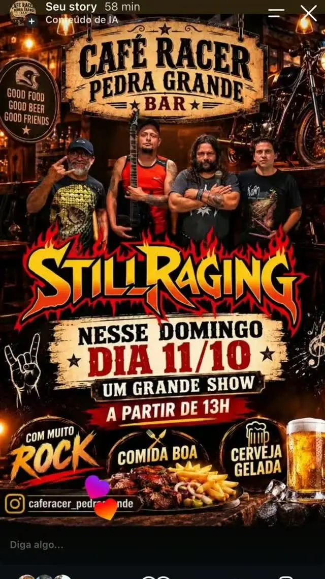 Flyer de Still Raging
