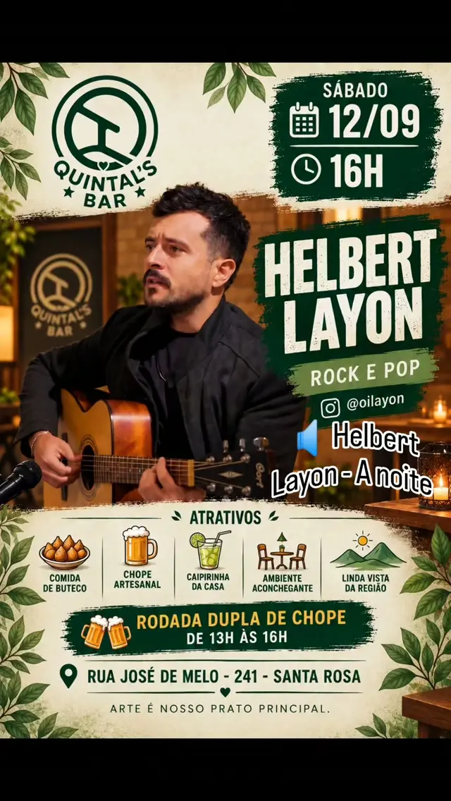 Flyer de Helbert Layon