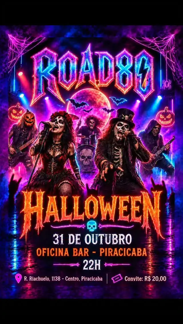 Flyer de Banda Road 80