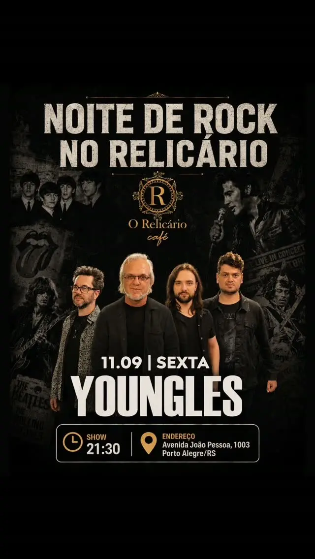 Flyer de Banda Youngles