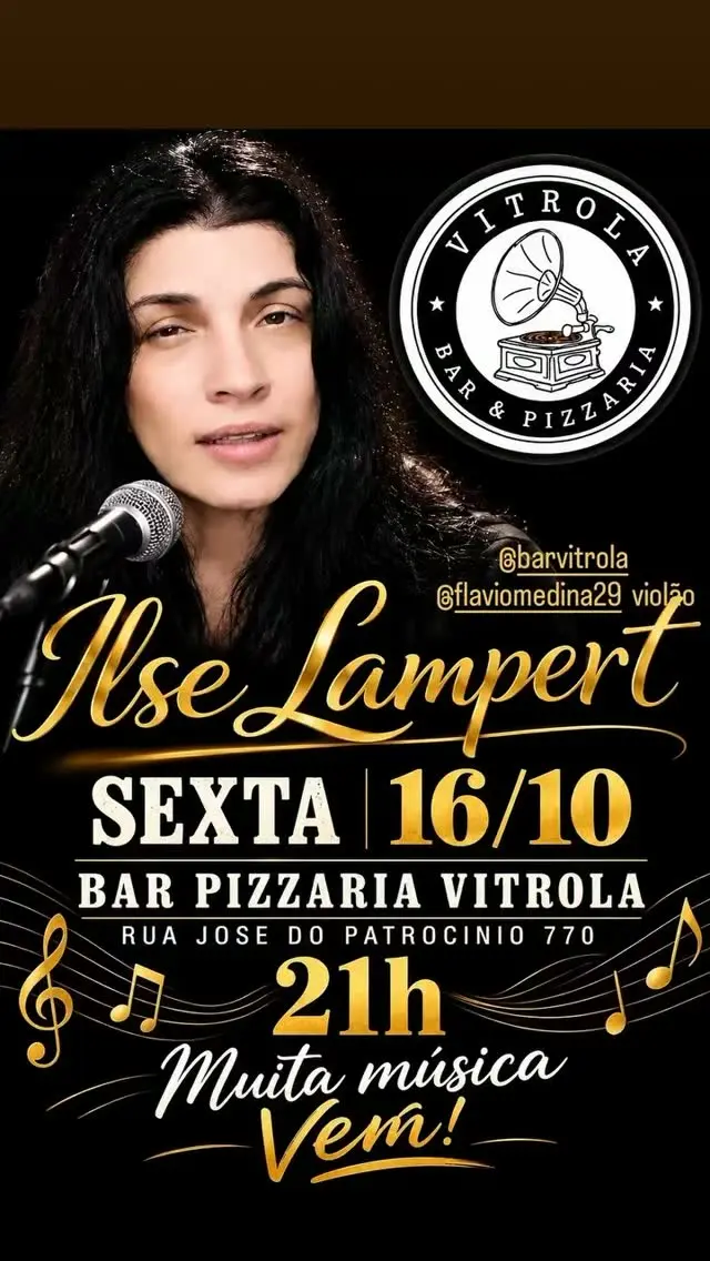 Flyer de Ilse Lampert e Ocanavarro
