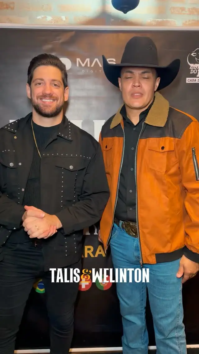 Flyer de Talis e Welinton