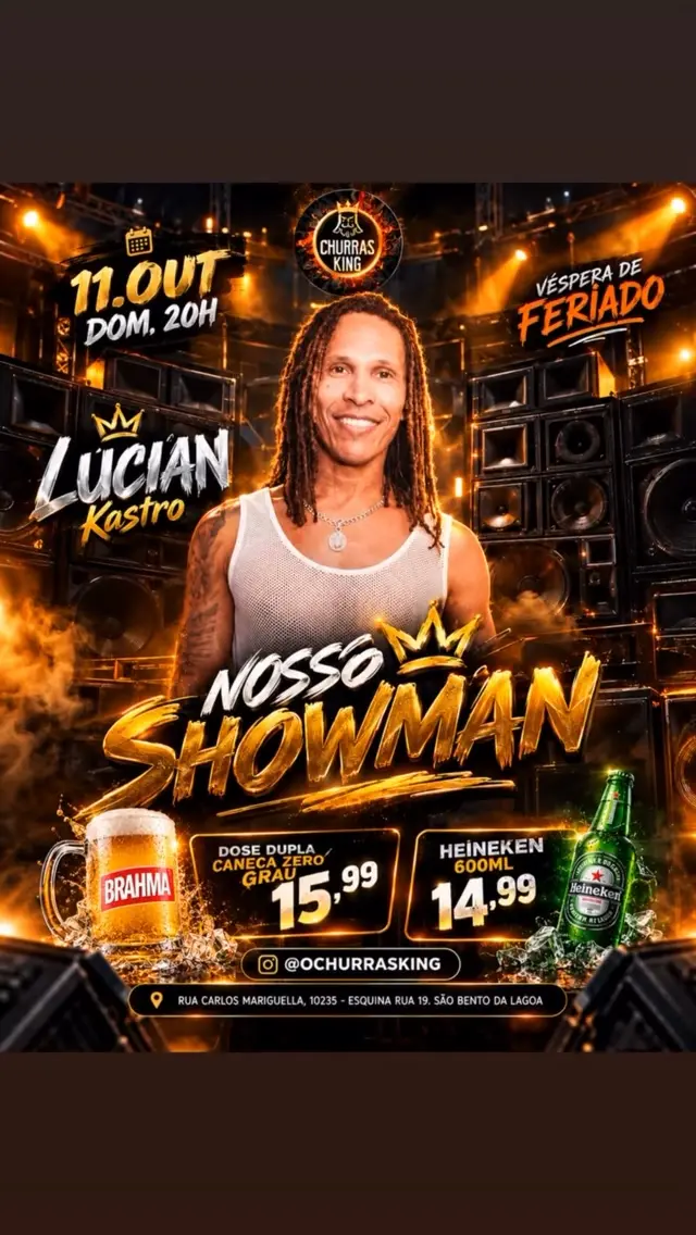 Flyer de Lucian Kastro