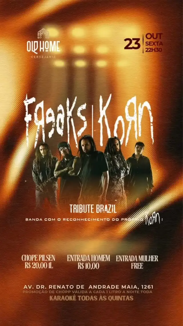 Flyer de Freaks