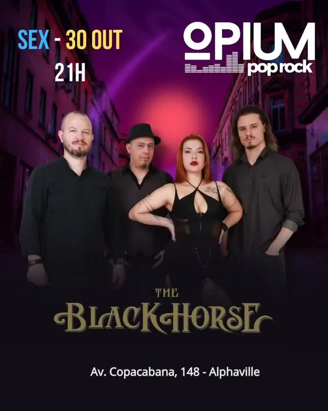 Flyer de Banda Opium