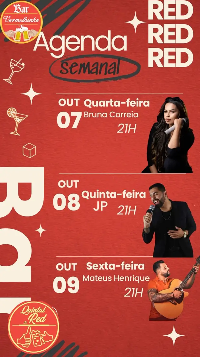 Flyer de JP e Jp