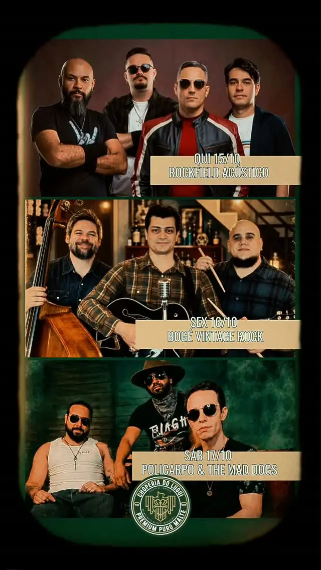 Flyer de Policarpo & The Mad Dog's